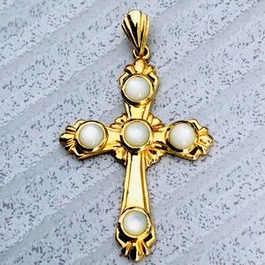 SOLD! Vintage Cross Pendant